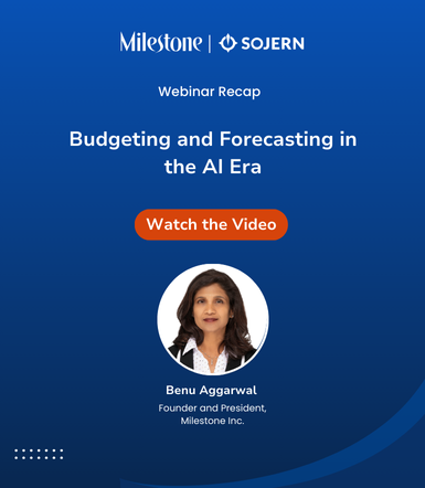 Budgeting and Forecasting in the AI Era